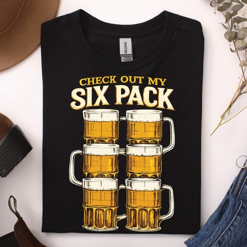 Bier shirt check - check, six