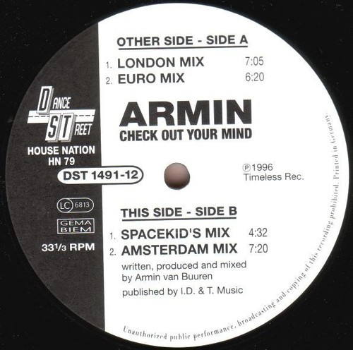 Armin check out your - armin*, mind