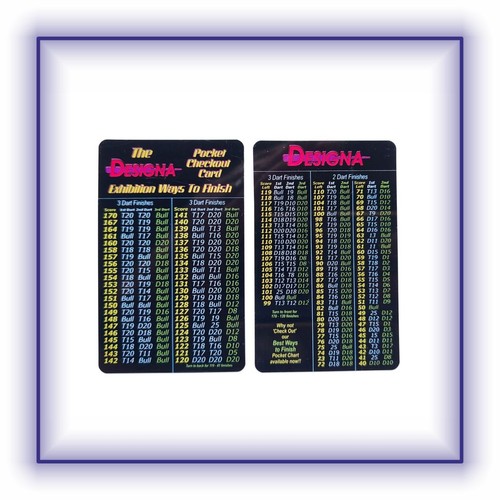 Dart checkout card designa - dart,