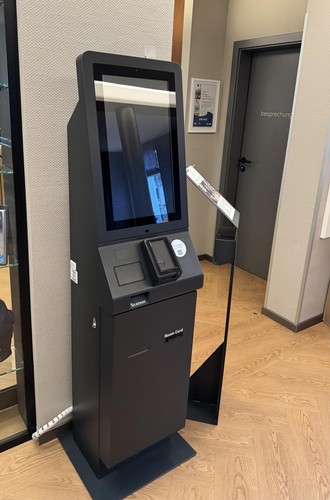 Self check out kiosk - self,